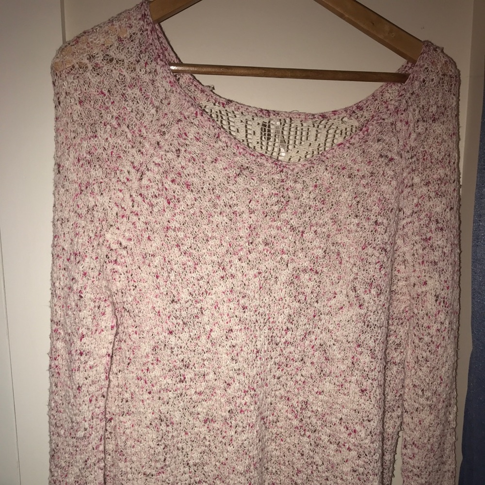 Colorful Free People sweater